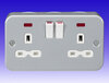 All Twin Switched Sockets - Metalclad product image