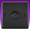 All 1 Gang Dimmers - Black product image