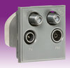 All Quadplex Data Euro Module - Grey - Inserts product image