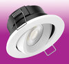 6W Tiltable 4CCT Changeable LED Fire Rated Downlight - IP65