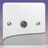 All TV and Satellite Sockets - Chrome product image