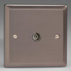 All Aerial Socket TV and Satellite Sockets - Pewter product image