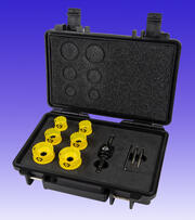 C.K Vorteck PRO COBALT QC Sheet Steel Hole Saw Set product image