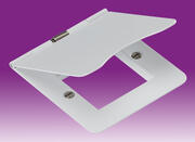 Euro Data Floor Plate - Matt White product image