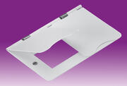 Euro Data Floor Plate - Matt White product image 2