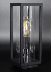 Barella L E27 Pedestal Lantern - Black product image