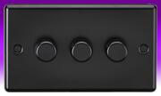Rounded Edge - Dimmer Switches - Matt Black product image 3