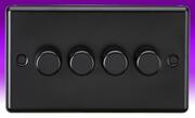 Rounded Edge - Dimmer Switches - Matt Black product image 4