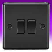 Rounded Edge - Switches - Matt Black product image 2