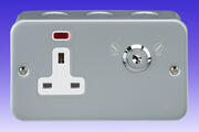 Knightsbridge Metalclad Lockable Socket product image