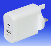 Fast Charge USB Chargers - White product image 3