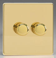 Varilight - Screwless Brass - V-PRO Smart LED Dimmers product image 2