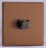 Varilight - Screwless Bronze - V-PRO Smart LED Dimmers product image