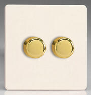 Varilight - Primed - Brass - V-PRO Smart LED Dimmers product image 4