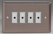 Varilight - Pewter - Multi-Point Master Remote Touch LED Dimmers product image 4