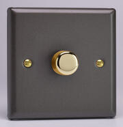 Varilight - Vogue - Slate Grey - V-PRO Smart LED Dimmers product image