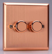 Varilight - Brushed Copper - V-PRO Smart LED Dimmers product image 2