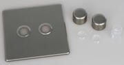 Varilight - Screwless Satin - Dimmer Plate Kits product image 3