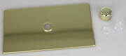 Varilight - Screwless Brass - Dimmer Plate Kits product image 2
