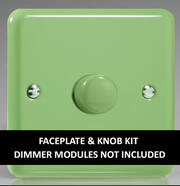 Varilight Matrix - Dimmer Plate Kits - Beryl Green product image