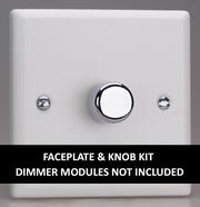 Varilight - Chalk White - Dimmer Plate Kits product image