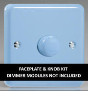 Varilight Matrix - Dimmer Plate Kits - Duck Egg Blue product image