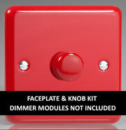 Varilight Matrix - Dimmer Plate Kits - Pillar Box Red product image