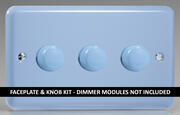 Varilight Matrix - Dimmer Plate Kits - Duck Egg Blue product image 3