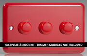 Varilight Matrix - Dimmer Plate Kits - Pillar Box Red product image 3