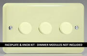 Varilight Matrix - Dimmer Plate Kits - White Chocolate product image 3