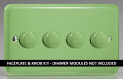 Varilight Matrix - Dimmer Plate Kits - Beryl Green product image 4