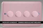 Varilight Matrix - Dimmer Plate Kits - Rose Pink product image 4