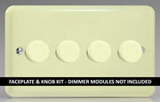 Varilight Matrix - Dimmer Plate Kits - White Chocolate product image 4