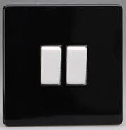 Varilight - Black/White - Part M - Light Switches product image 2