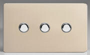 Varilight - Screwless Satin - 6A 1 Way Push to Make Momentary Switches product image 3
