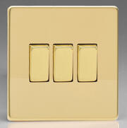 Varilight - Screwless Brass - Light Switches product image 3