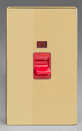 Varilight - Screwless Brass - Cooker Switches / Panels product image 4