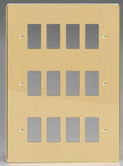 Varilight - Brass - Grid Plates (Visible Screws) product image 8