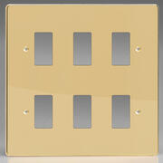 Varilight - Brass - Grid Plates (Visible Screws) product image 5