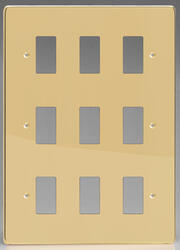 Varilight - Brass - Grid Plates (Visible Screws) product image 7