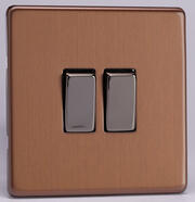 Varilight - Bronze - Light Switches - Screwless product image 6