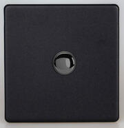 Varilight - Screwless Matt Black - Impulse Push On/Off Light Switches product image