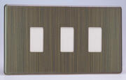 Varilight - PowerGrid - Screwless Antique Brass - Grid Plates - c/w Grid Frame product image 3