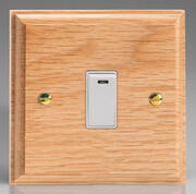 Oak - White - 20 Amp DP Switch + Neon product image