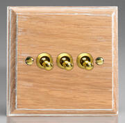 Kilnwood - Toggle Switches - Limed Oak Finish product image 3