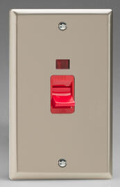 Varilight - Satin - White - Cooker Switches / Panels product image 3