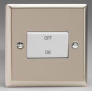 Varilight - Satin - White - Fan Isolator Switch product image