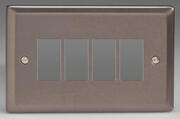 Varilight - Pewter - PowerGrid Range - Grid Plates - c/w Grid Frame product image 4