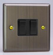 Varilight - Light Switches - Antique Brass product image 2