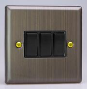 Varilight - Light Switches - Antique Brass product image 3